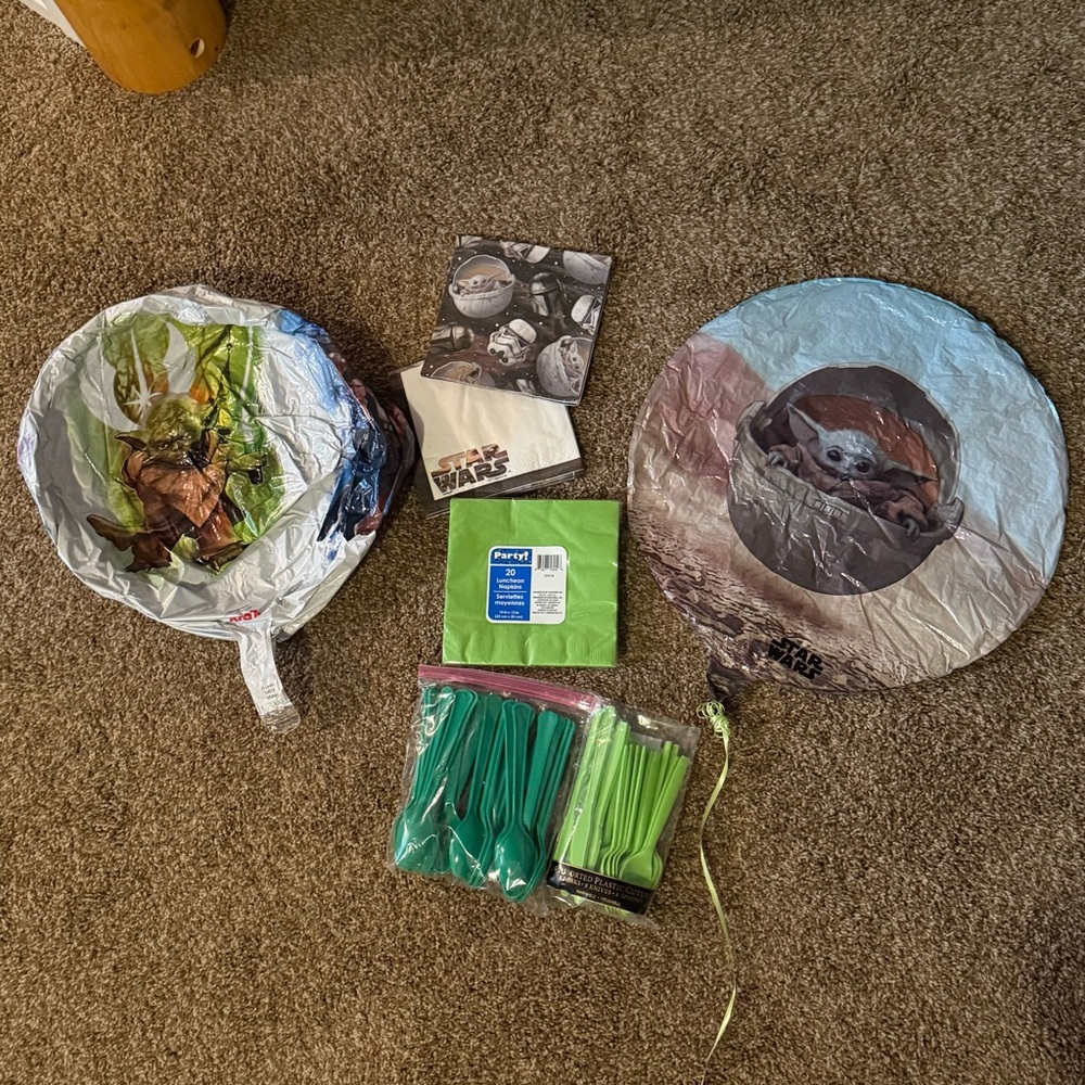 Star Wars Mandalorian Party Decor Set
